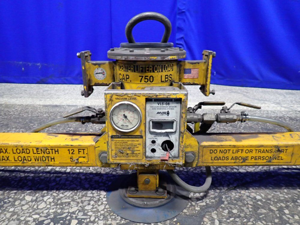 Anver 750 Lbs Vacuum Lift Attachment - L75m3-86