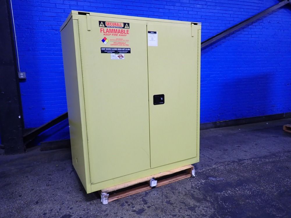 Securall 31" X 56" X 66" / 120 Gallons Flammable Cabinet - V3110