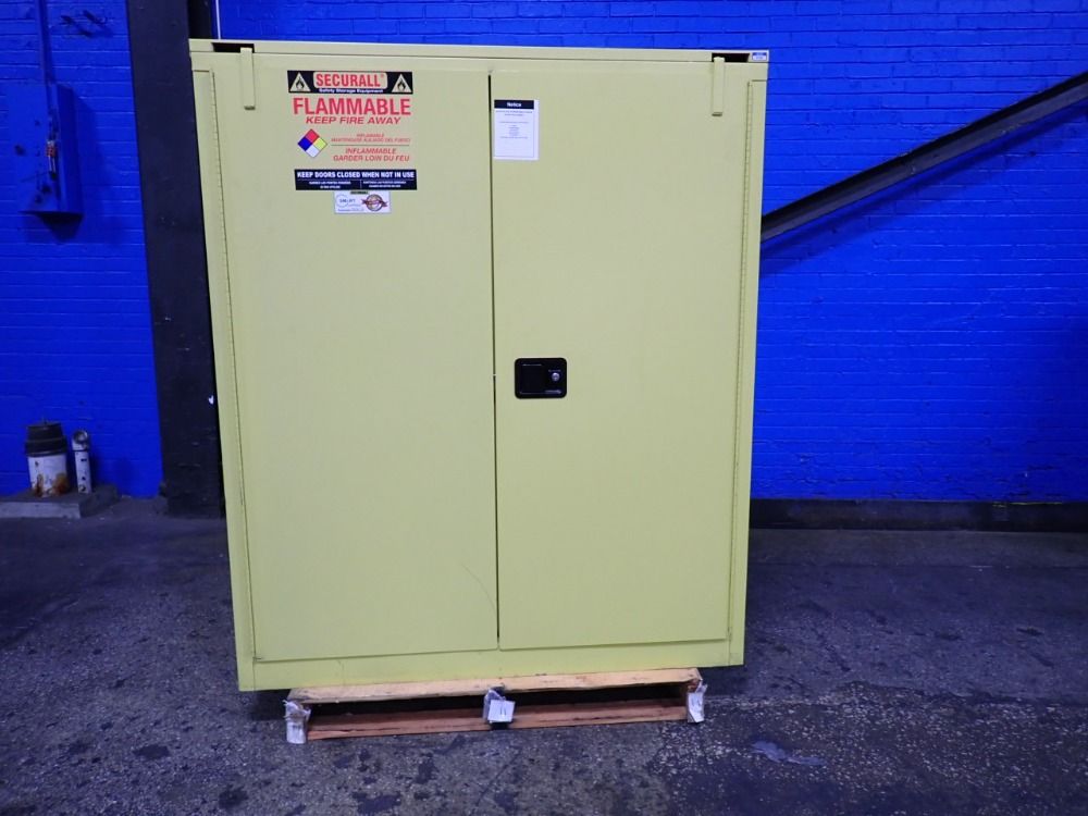 Securall 31" X 56" X 66" / 120 Gallons Flammable Cabinet - V3110