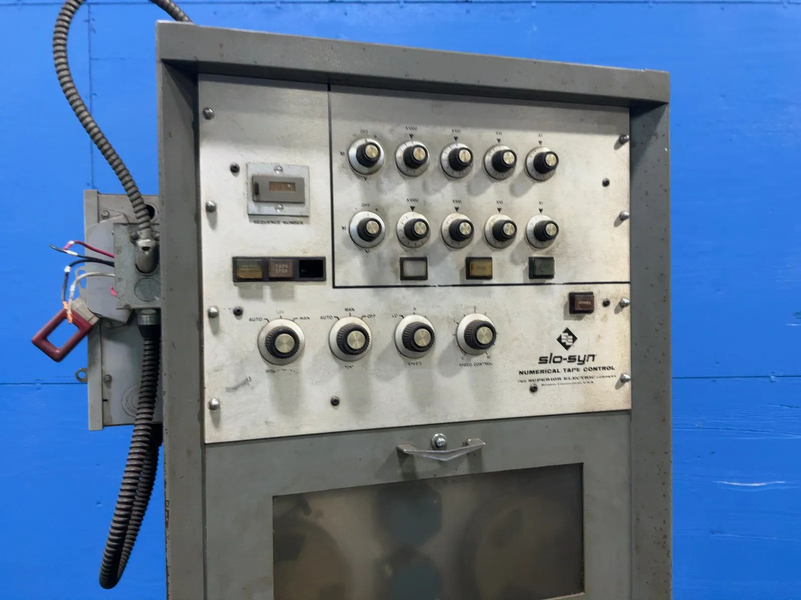 The Superior Electric Co Numerical Tape Reader - Nci-1057