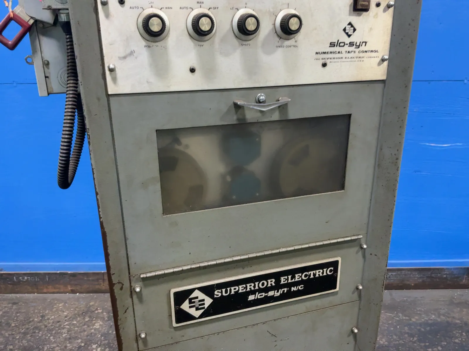 The Superior Electric Co Numerical Tape Reader - Nci-1057
