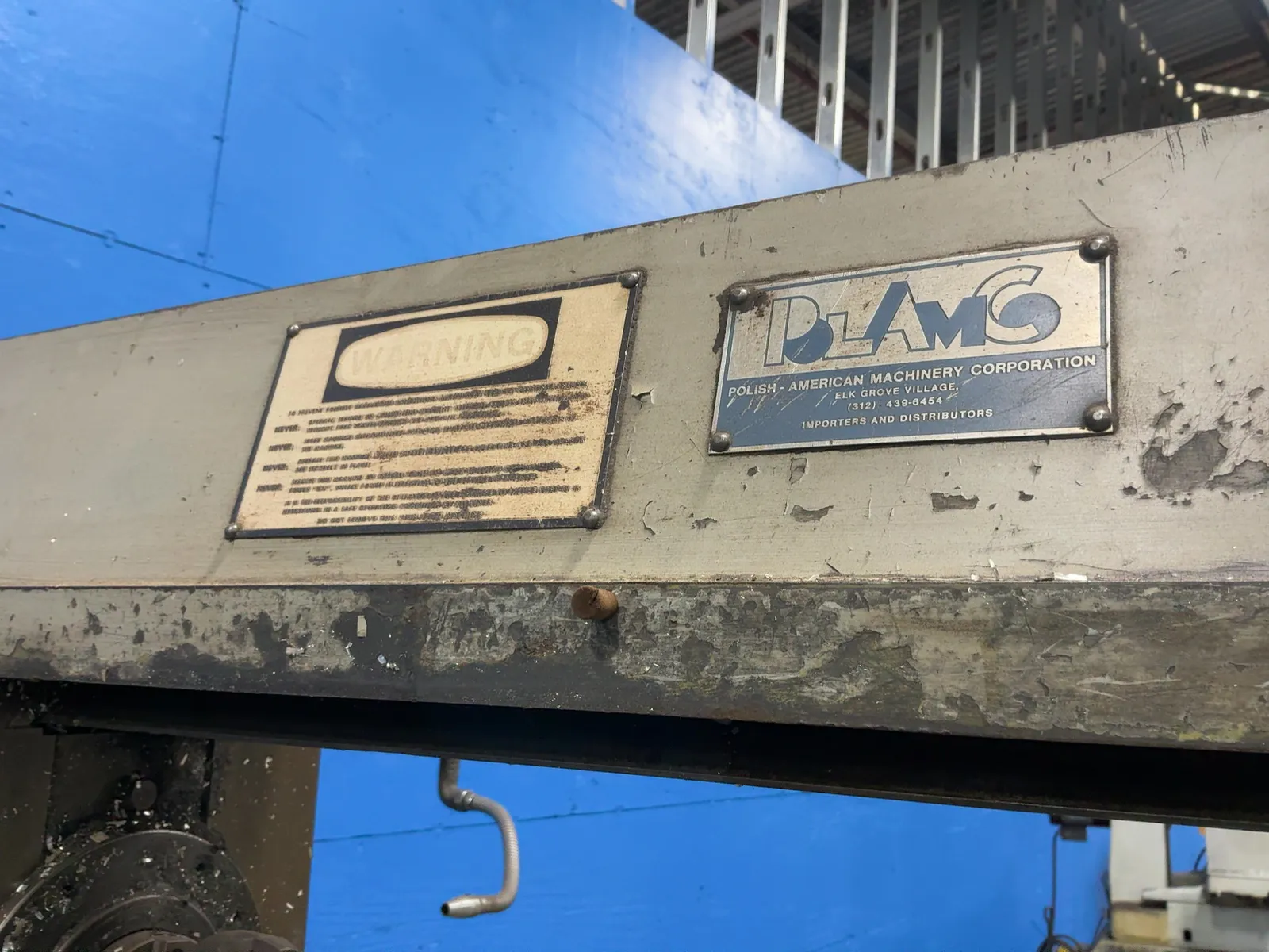 Polamco 50” X 13” Horizontal Mill - Fwd32