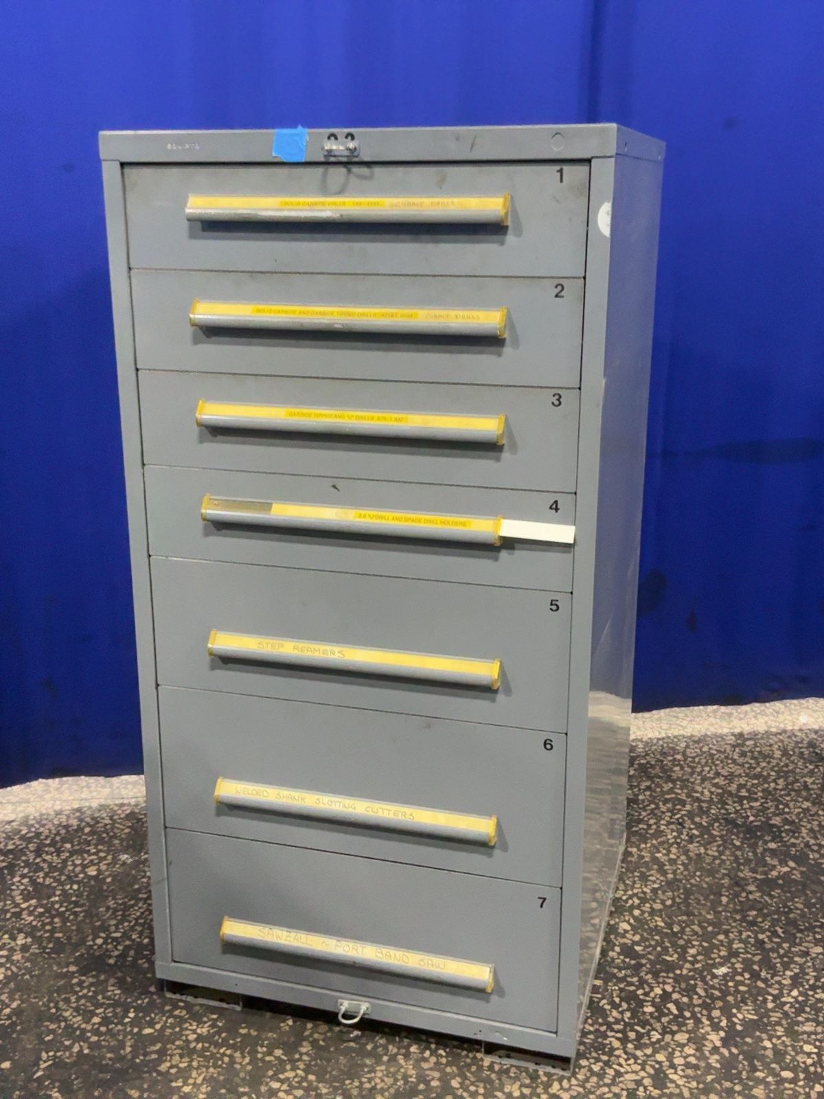 Equipto 7 Drawers Tool Cabinet