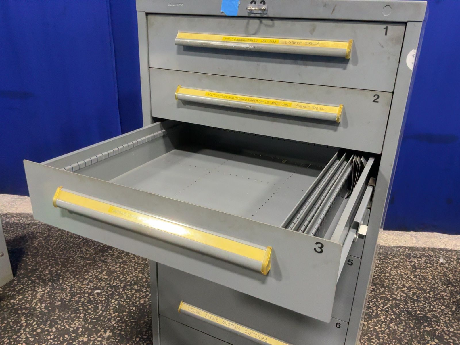 Equipto 7 Drawers Tool Cabinet