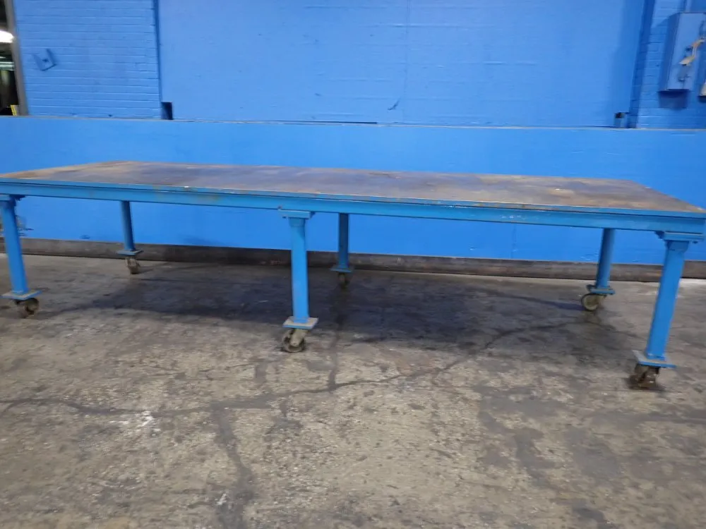 50" X 152" X 36" Portable Welding Table