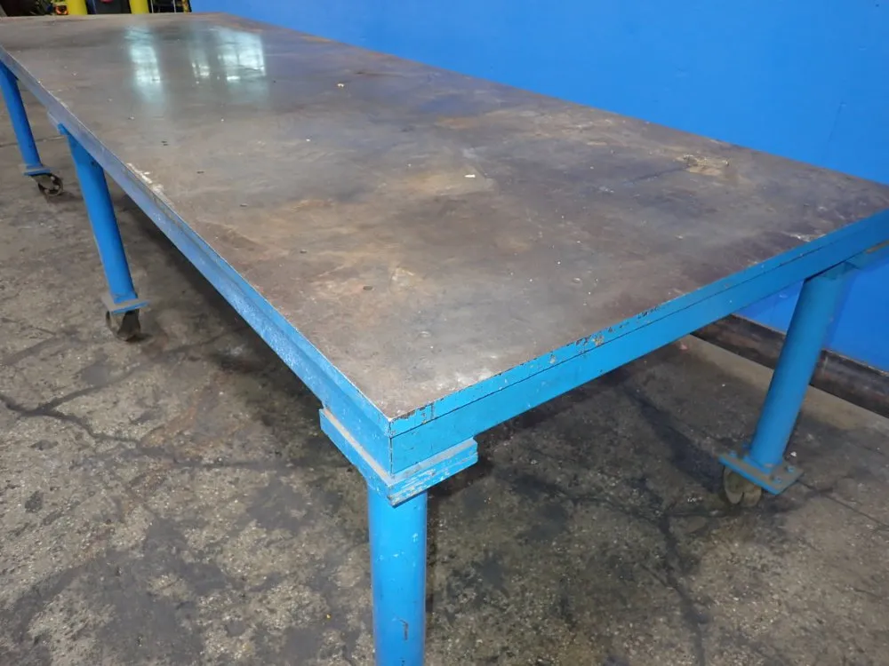 50" X 152" X 36" Portable Welding Table
