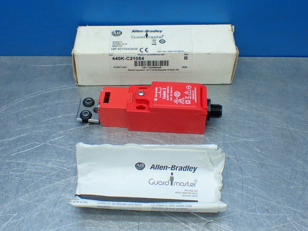 Allen-bradley Guardmaster Safety Interlock Switch - 440k-c21054 |