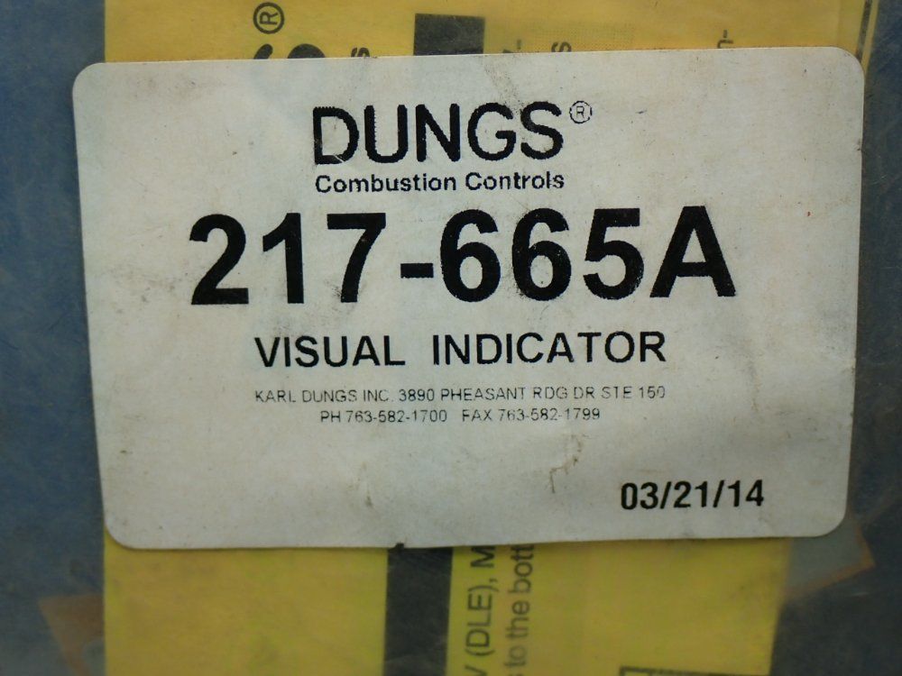 Dungs Visual Indicator Unit, 4pcs - 217-665a