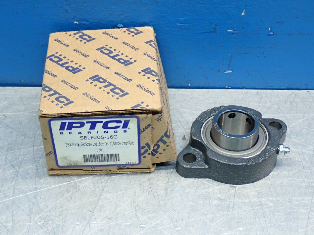 Iptci Bearings 2-bolt Flange Bearing Unit - Sblf205-16g