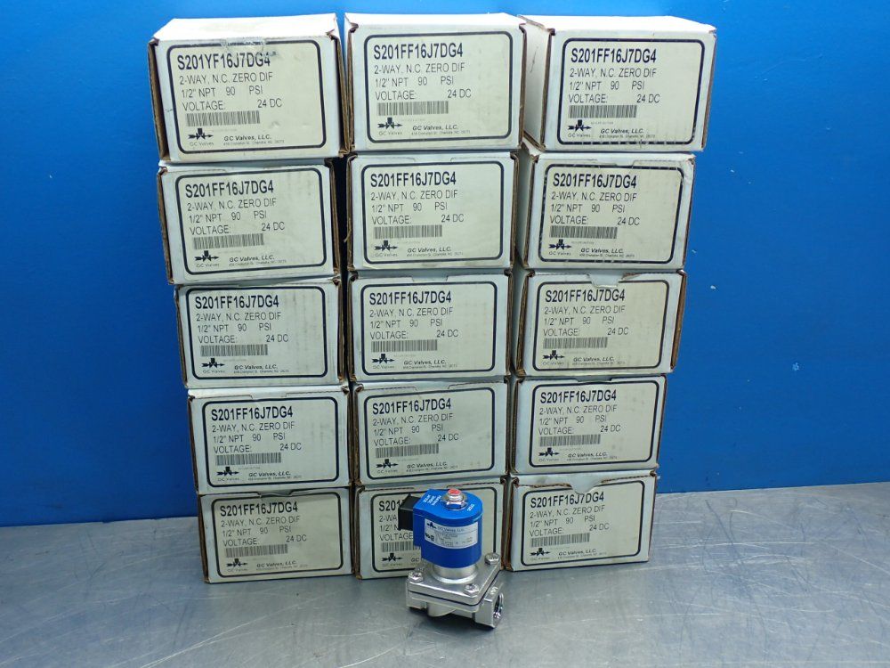 Gc Valves Piloted Solenoid Valve, 15pcs - S201ff16j7dg4