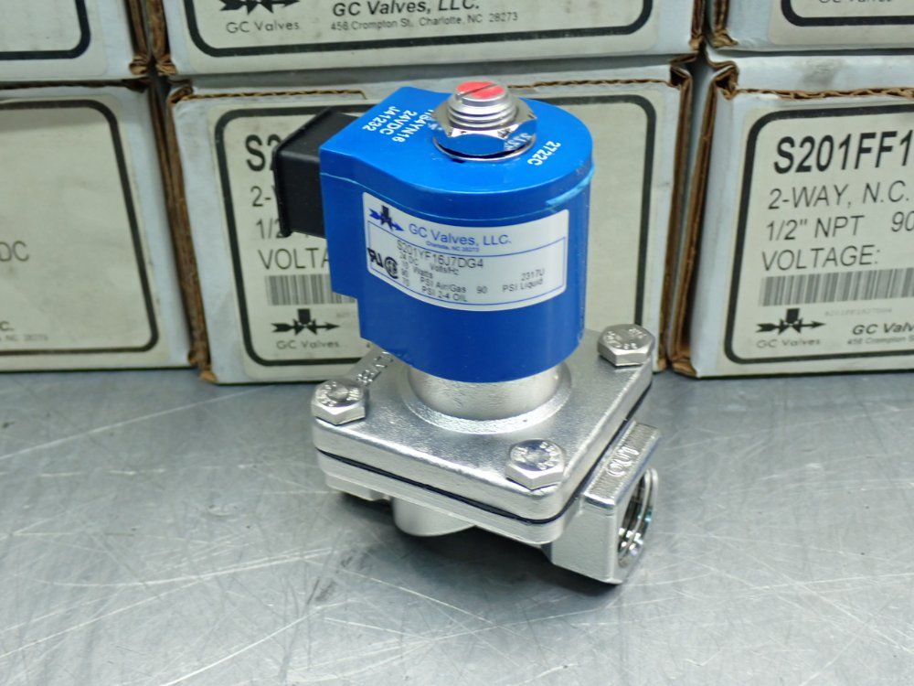 Gc Valves Piloted Solenoid Valve, 15pcs - S201ff16j7dg4