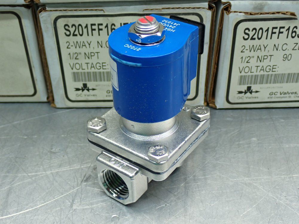 Gc Valves Piloted Solenoid Valve, 15pcs - S201ff16j7dg4