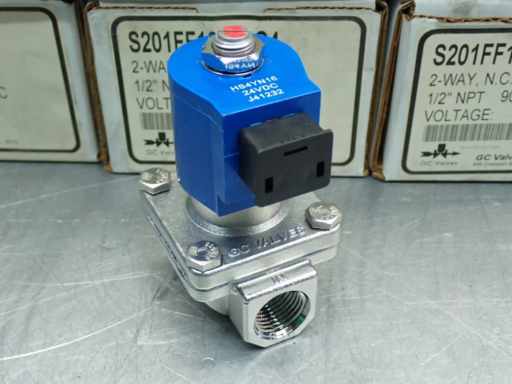 Gc Valves Piloted Solenoid Valve, 15pcs - S201ff16j7dg4