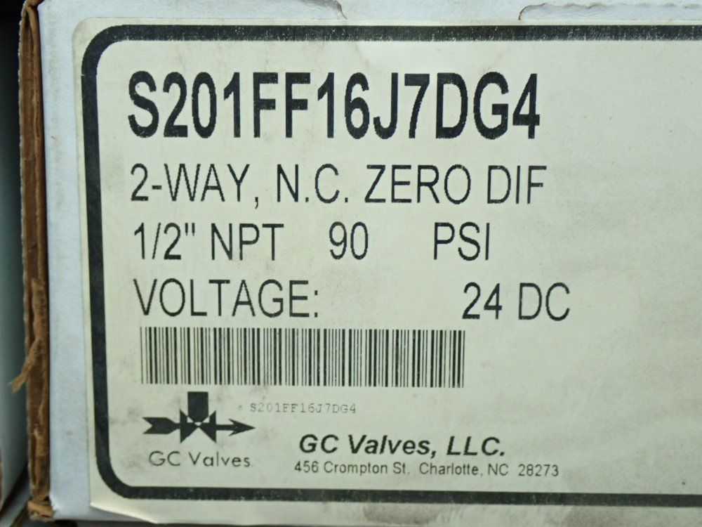 Gc Valves Piloted Solenoid Valve, 15pcs - S201ff16j7dg4