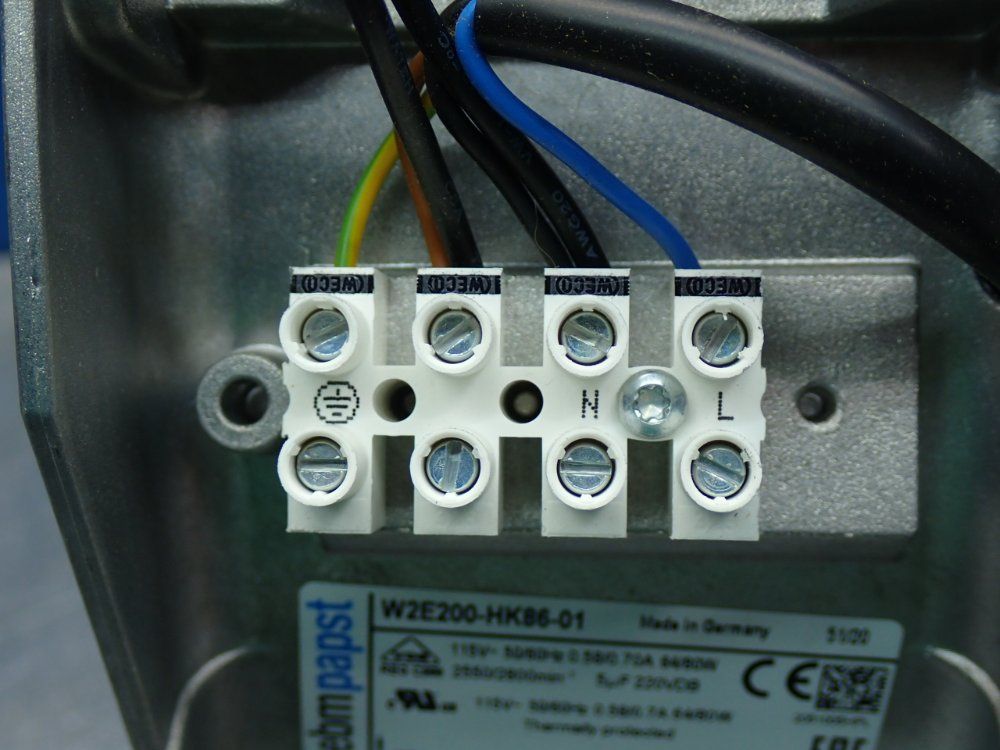 Ebmpapst Axial Fan Assembly - W2e200-hk86-01
