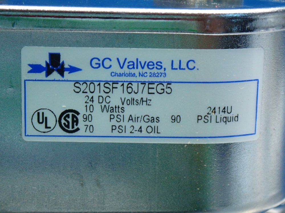 Gc Valves Solenoid Valve Assembly - S201sf16j7eg5