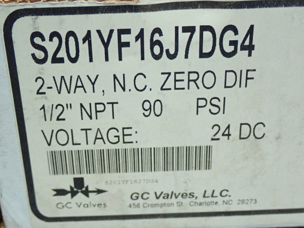 Gc Valves Solenoid Valve Assembly - S201yf16j7dg4