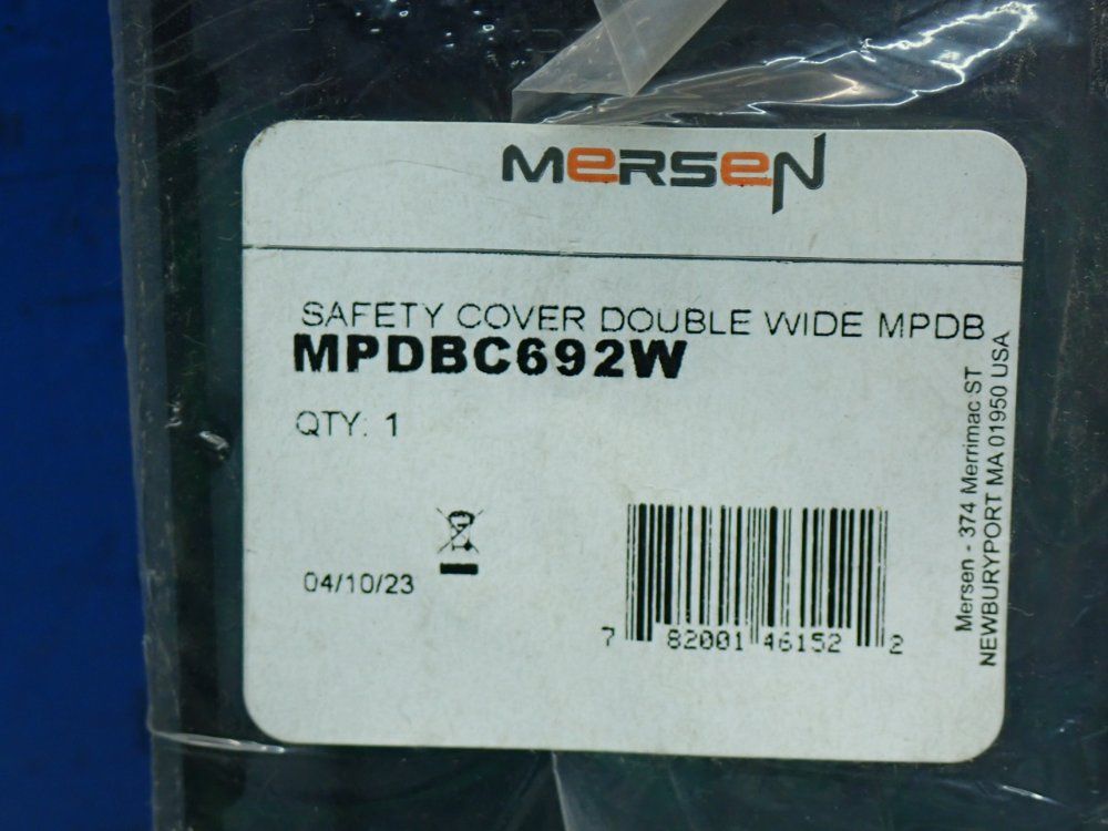 Mersen Distribution Block Safety Cover, 2pcs - Mpdbc692w