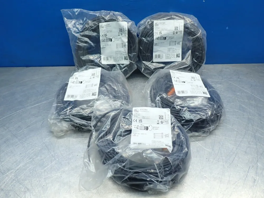 Ifm Female Conncetion Cordset, 5pcs - Evc083