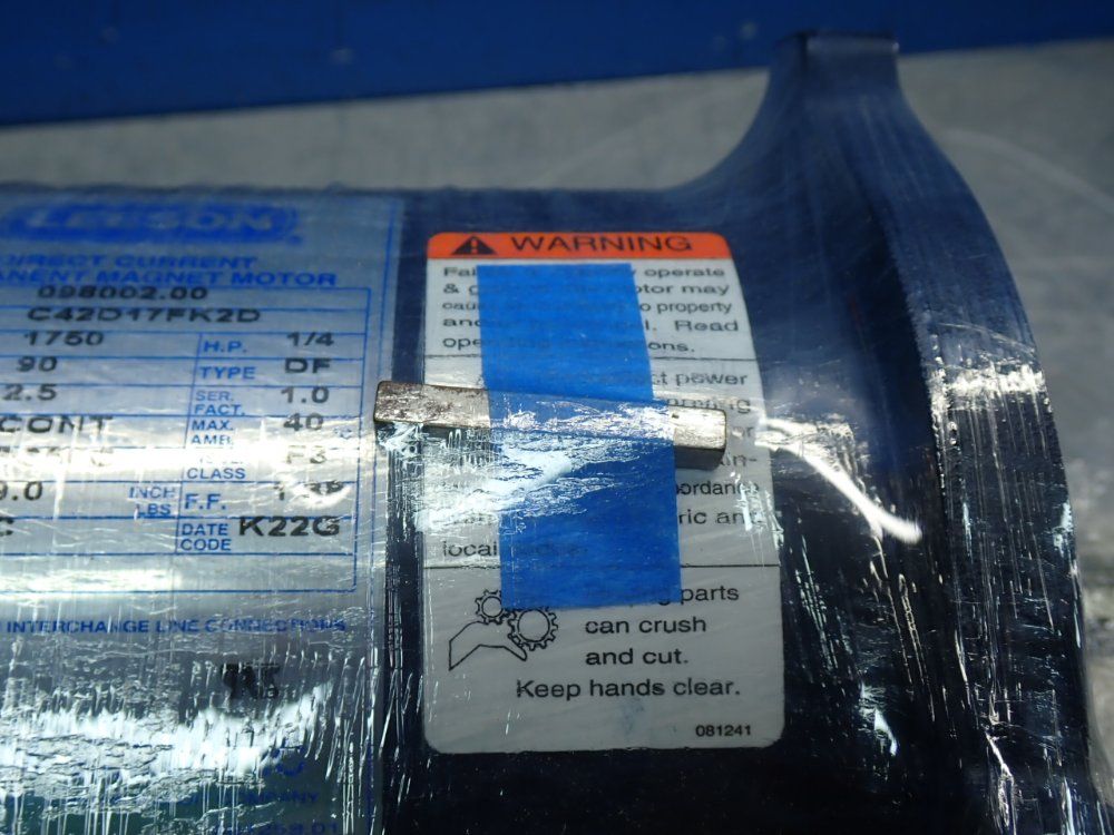 Leeson 1/4 Hp General Purpose Continuous Duty Permanent Magnet Motor - 098002.00
