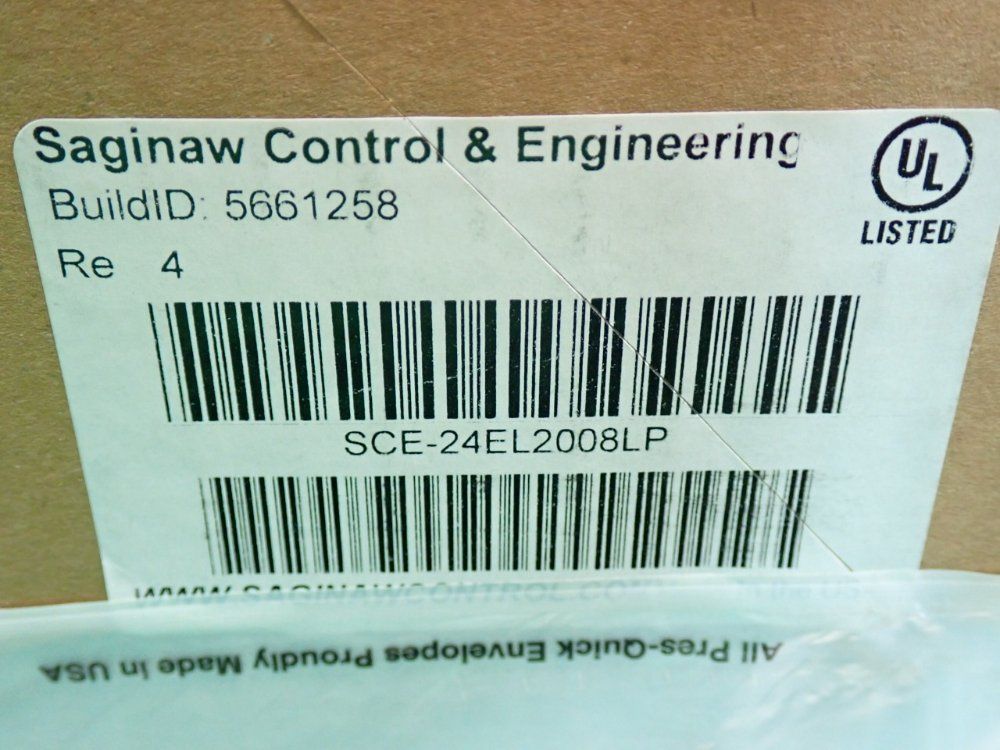 Saginaw Control & Engineering Electrical Enclosure - Sce-24el2008lp
