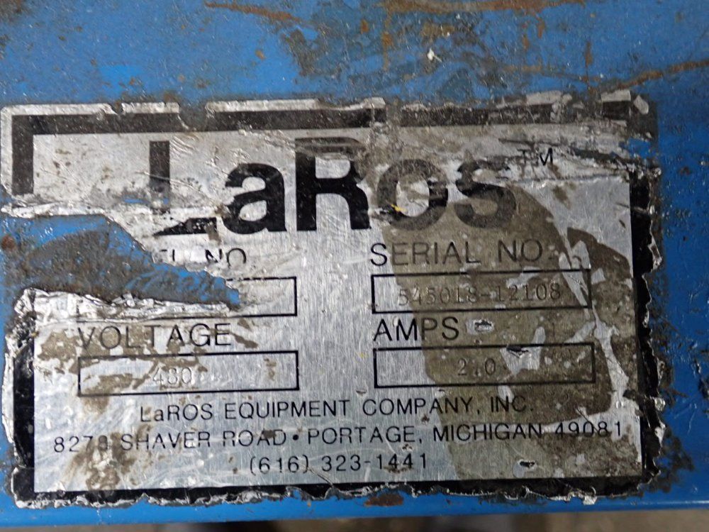 Laros 12" X 103" Belt Conveyor
