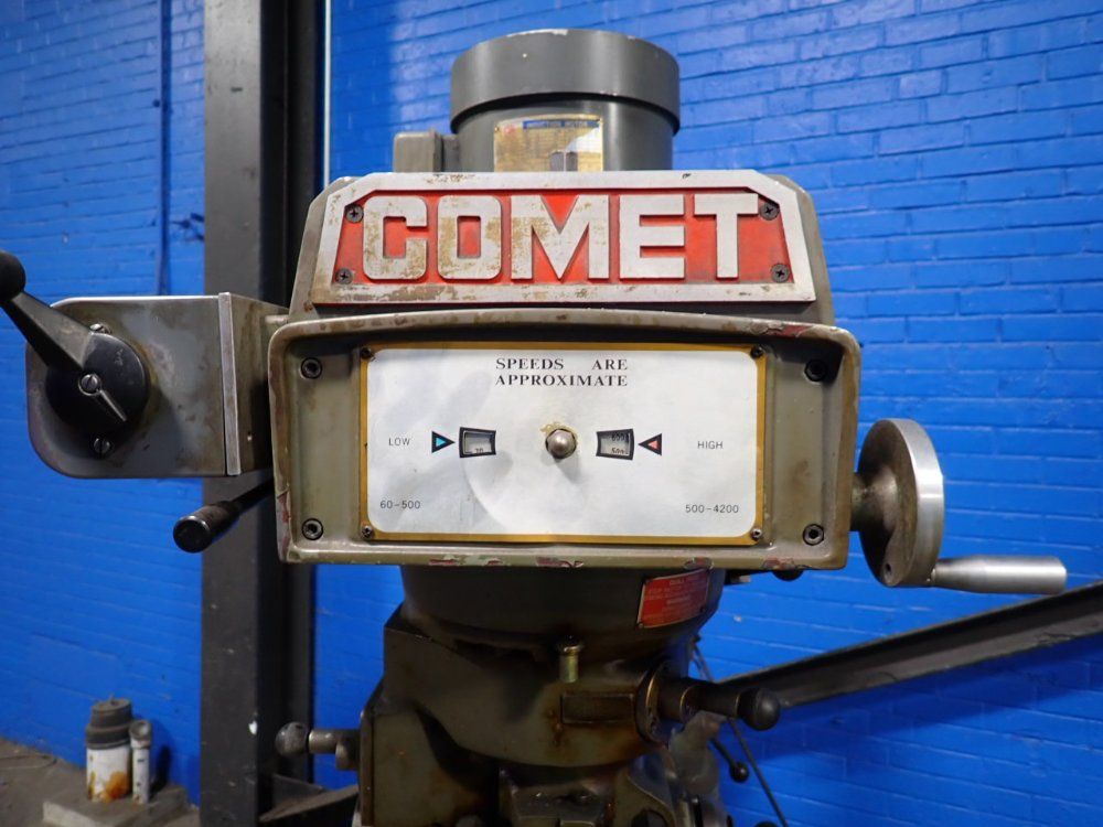 Comet 10" X 50" Vertical Mill