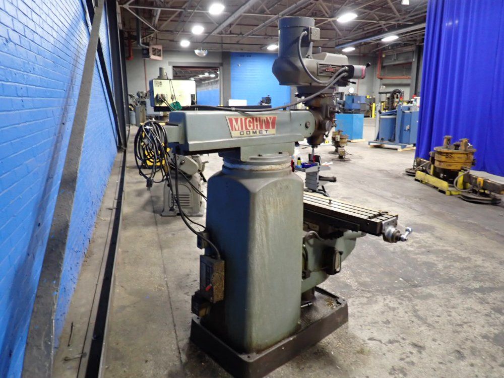 Comet 10" X 50" Vertical Mill