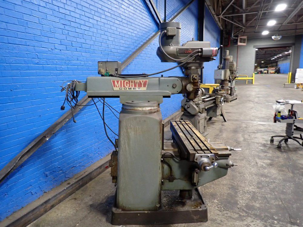 Comet 10" X 50" Vertical Mill