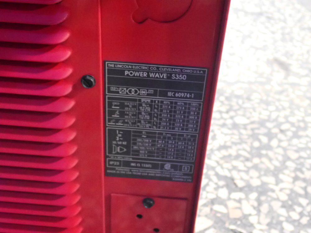 Lincoln Electric 350a S350 Welder - K2823-3 / Power Wave S350