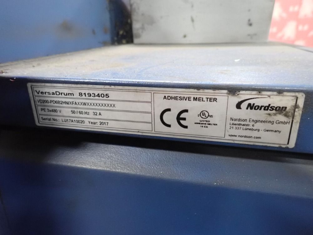 Nordson Adhesive Melter - Versadrum 200