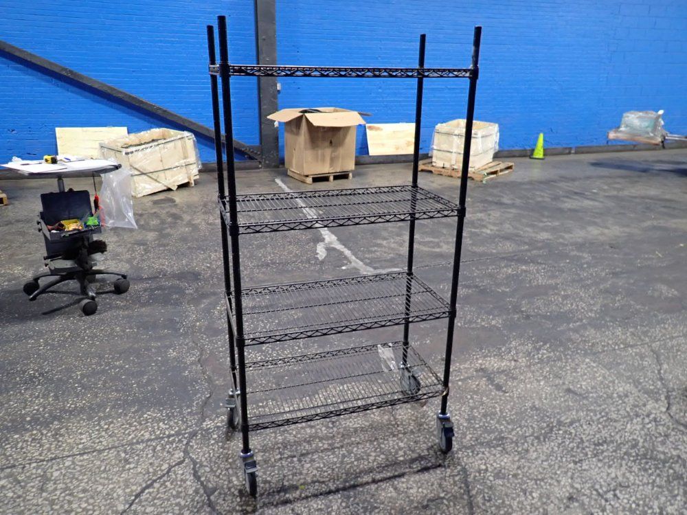 Uline 4 @ 17" X 35" Wire Storage Rack