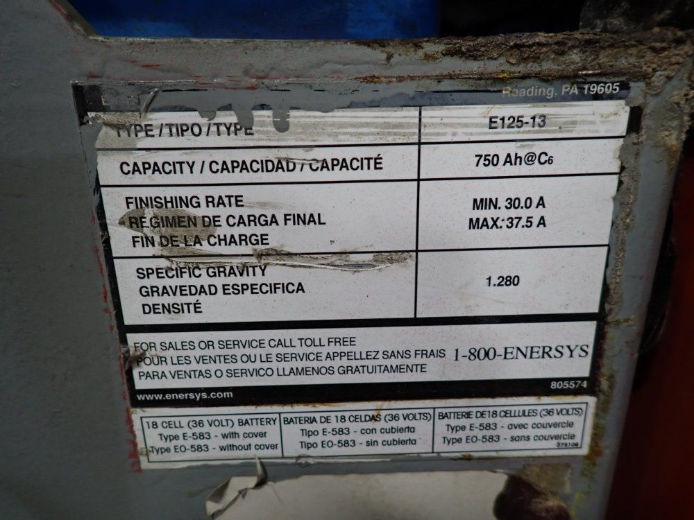 Raymond 4500 Lbs Electric Stand Up Fork Lift - Ez R40tt