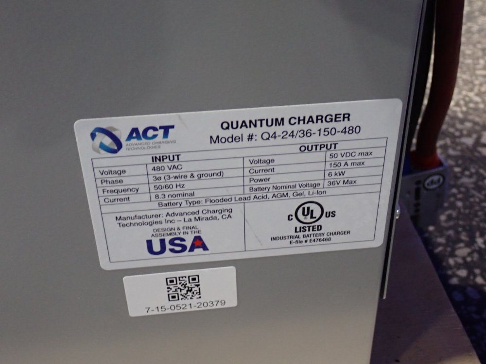 Act 50v/150 Charger - Q4-24/36-150-480