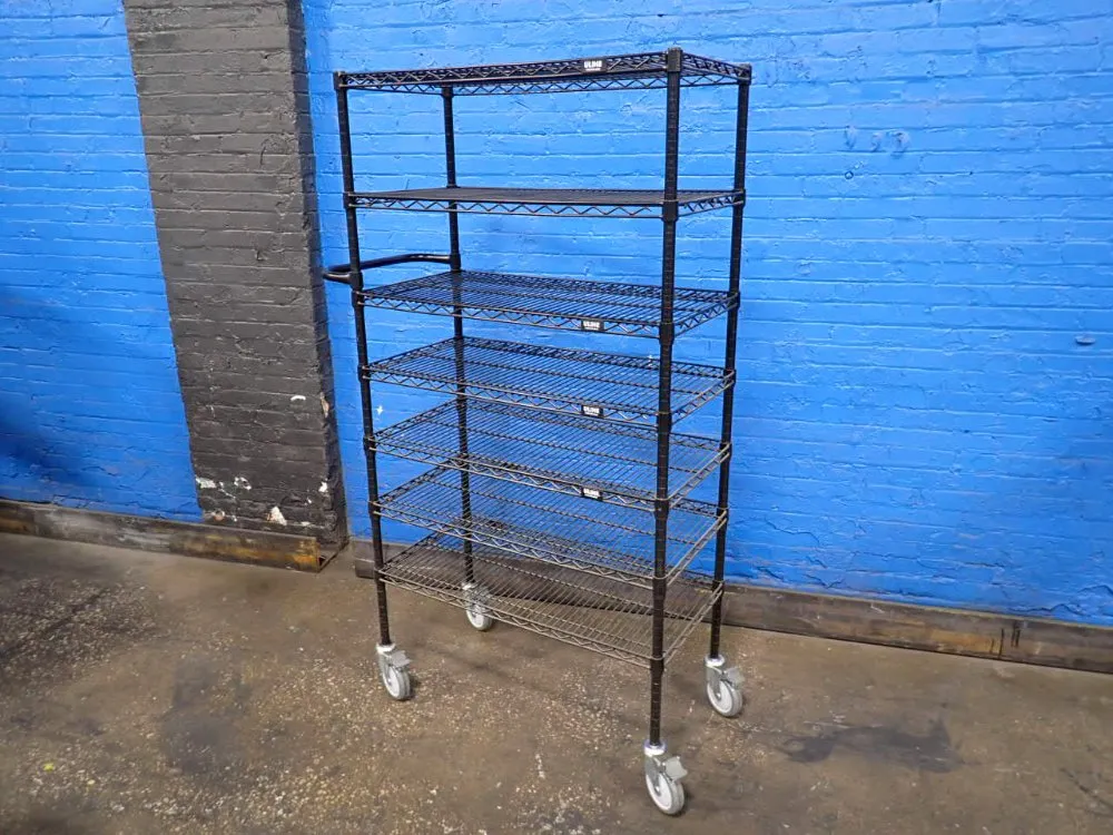 Uline 7 @ 17" X 34" Wire Storage Rack