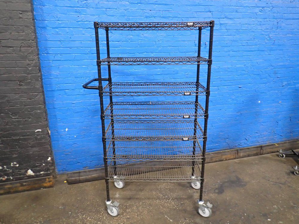 Uline 7 @ 17" X 34" Wire Storage Rack
