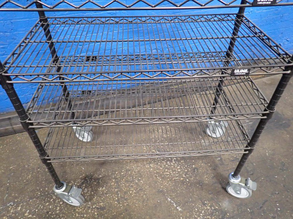 Uline 7 @ 17" X 34" Wire Storage Rack