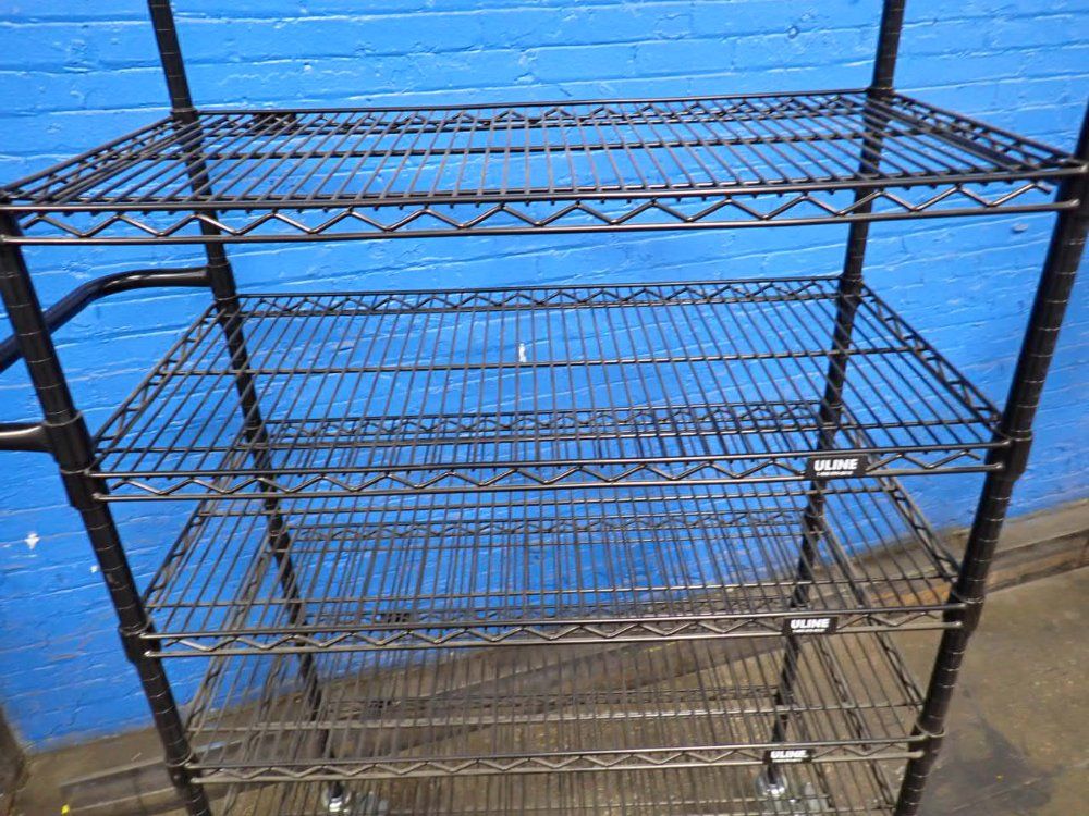 Uline 7 @ 17" X 34" Wire Storage Rack