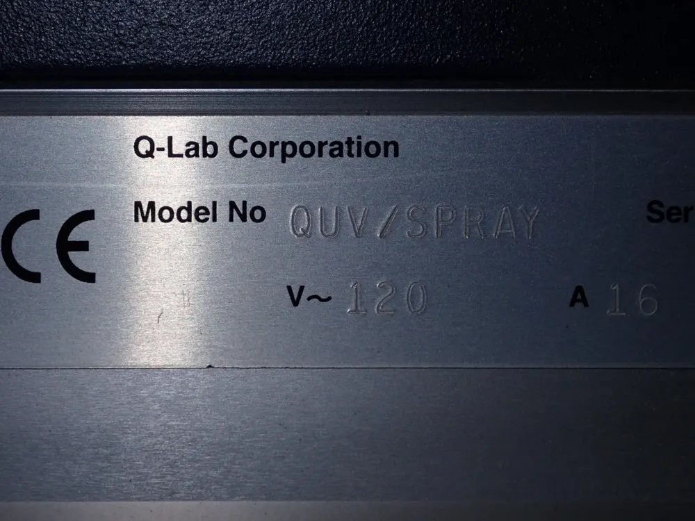Q-lab Accelerated Weathering Tester - Quv/spray