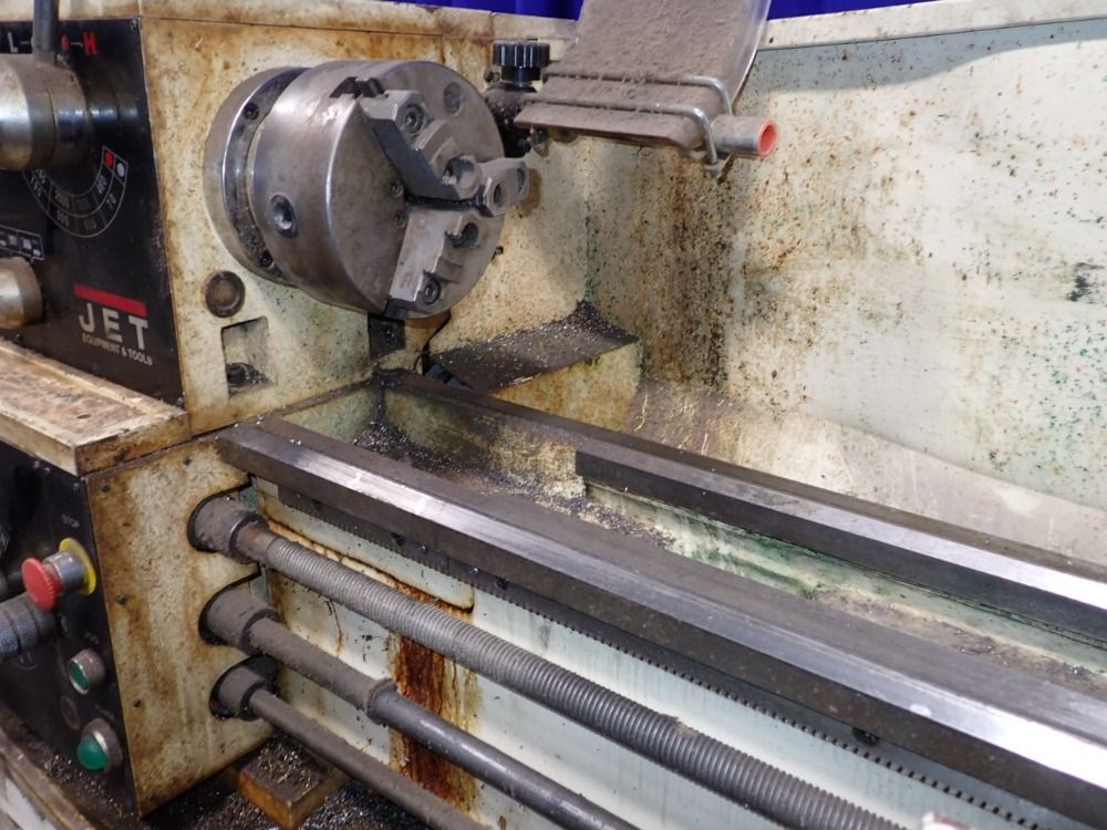 Jet 13" / 18" X 40" Gap Bed Lathe - Ghb-1340a