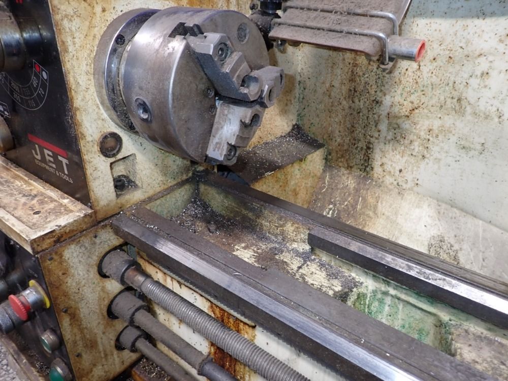 Jet 13" / 18" X 40" Gap Bed Lathe - Ghb-1340a