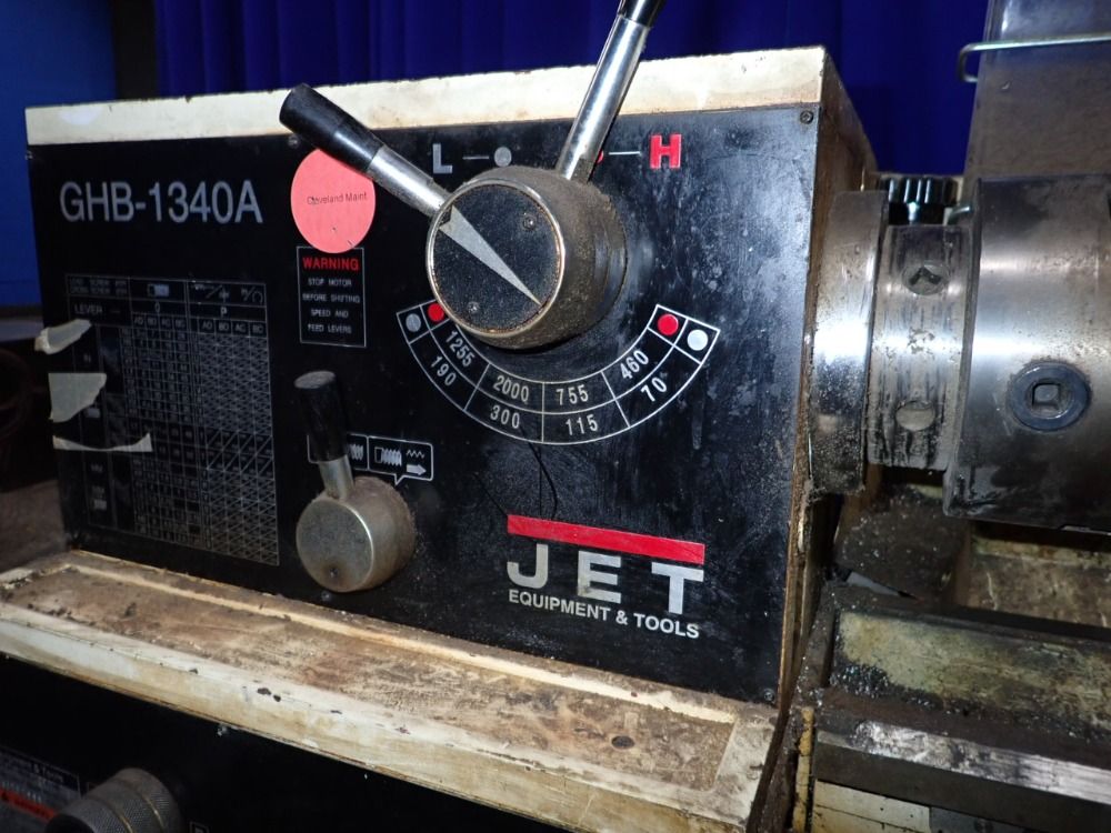 Jet 13" / 18" X 40" Gap Bed Lathe - Ghb-1340a
