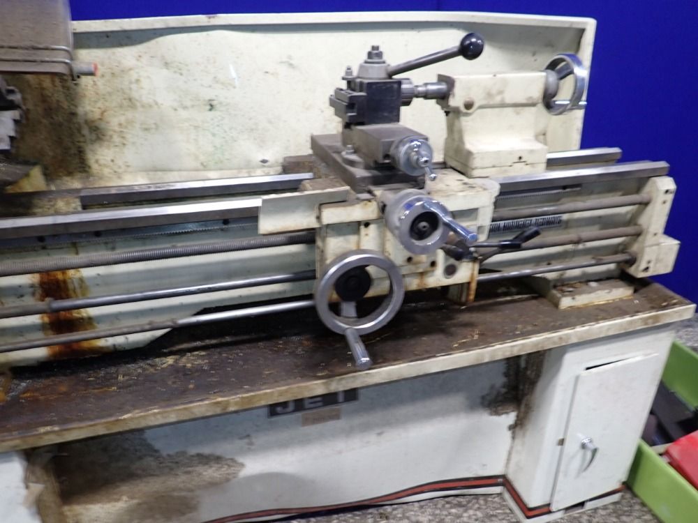 Jet 13" / 18" X 40" Gap Bed Lathe - Ghb-1340a