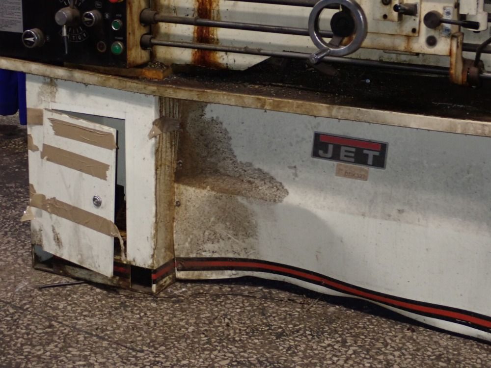 Jet 13" / 18" X 40" Gap Bed Lathe - Ghb-1340a