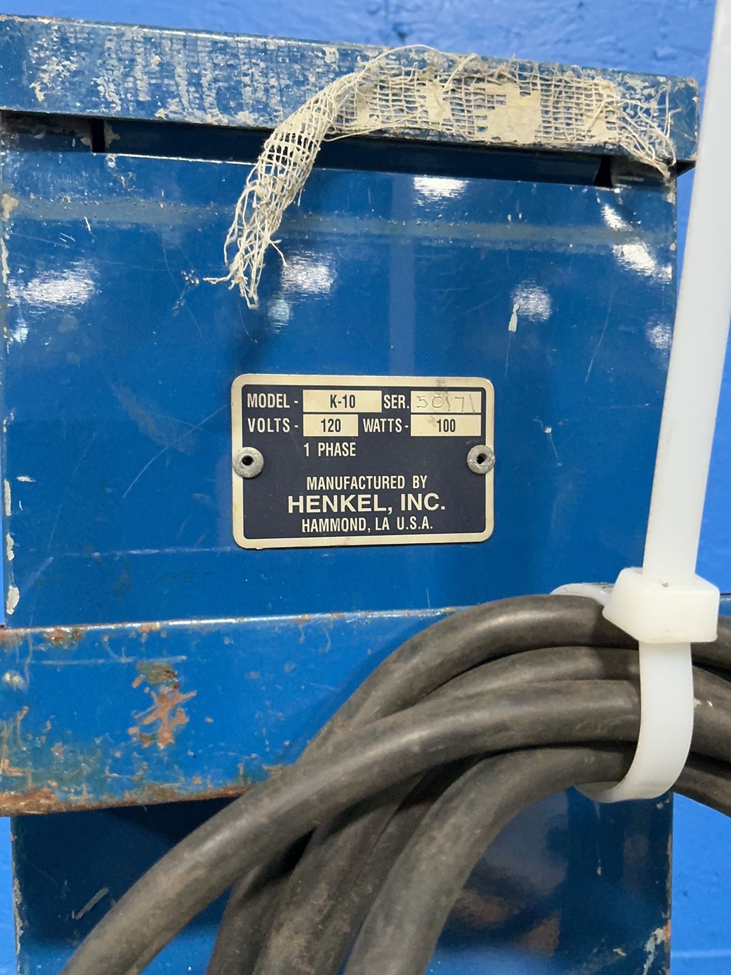 Henkel Inc Electrode Stabilizing Oven - K-10