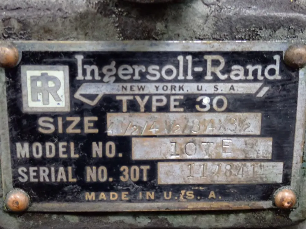Ingersoll-rand 94 Gal Air Compressor - 10te