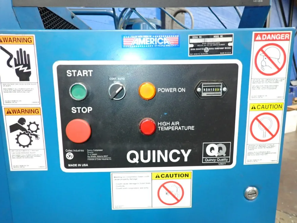 Quincy 105 Gal Air Compressor - Qst30ana22s0