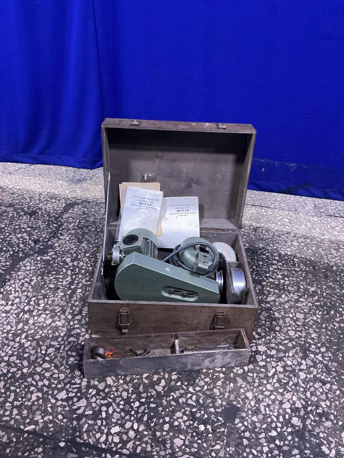 Drukov Side Mounted Universal Grinding Attachment - Sbmt2b