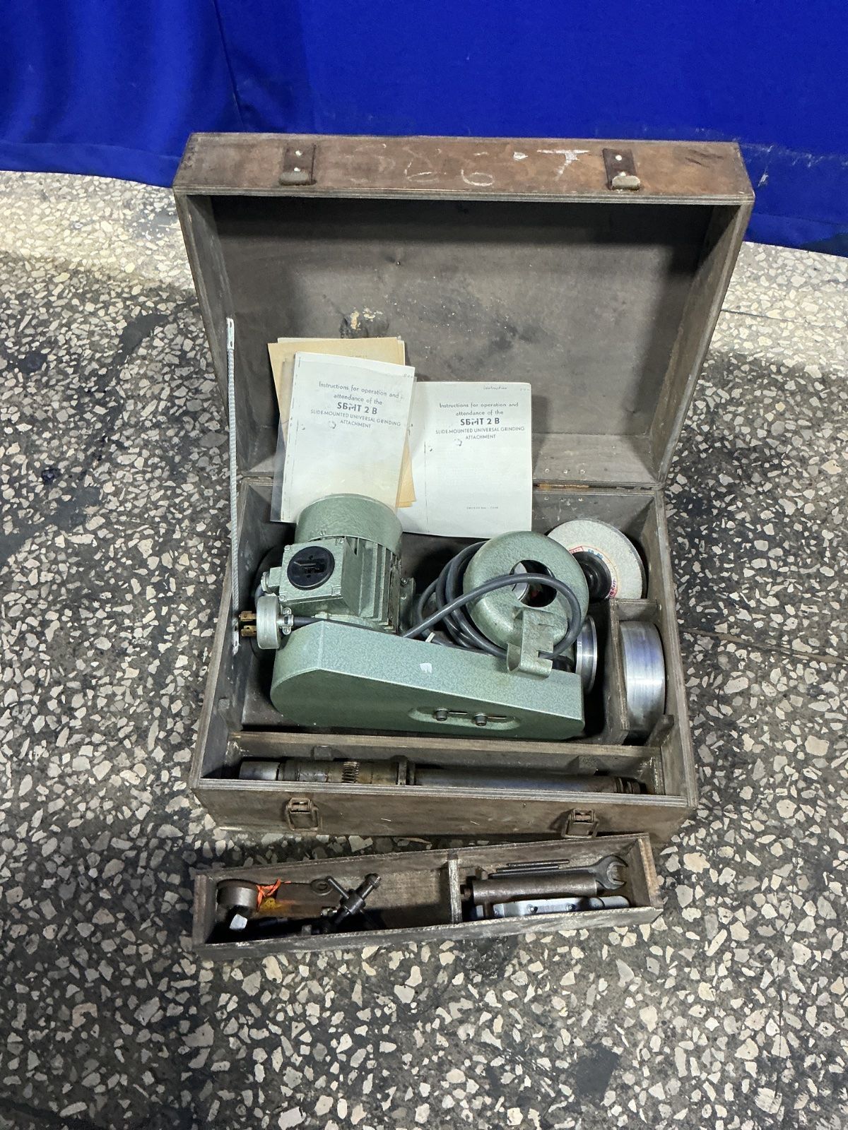 Drukov Side Mounted Universal Grinding Attachment - Sbmt2b