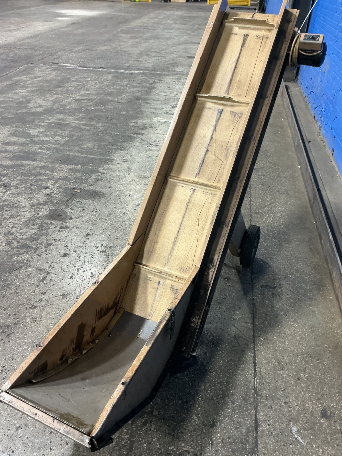 Plastic Process Equipment Inc Portable Fixed Inline Belt Conveyor - Icb-1206